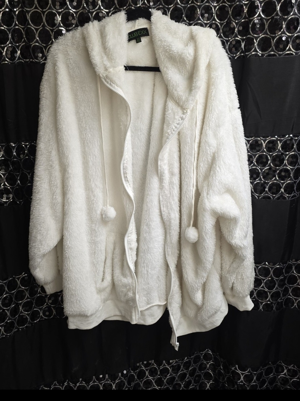 Club EXX 'Beat The FREEZE' Faux Fur Jacket